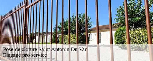 Pose de cloture  saint-antonin-du-var-83510 Elagage pro service